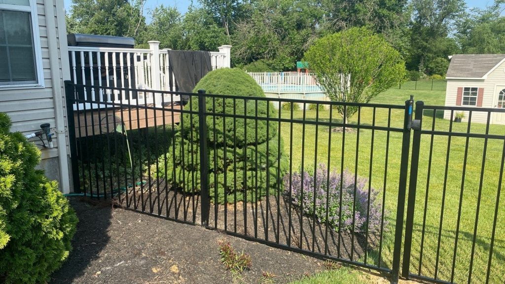 Aluminum Fence Supply 8 pool code black aluminum fence