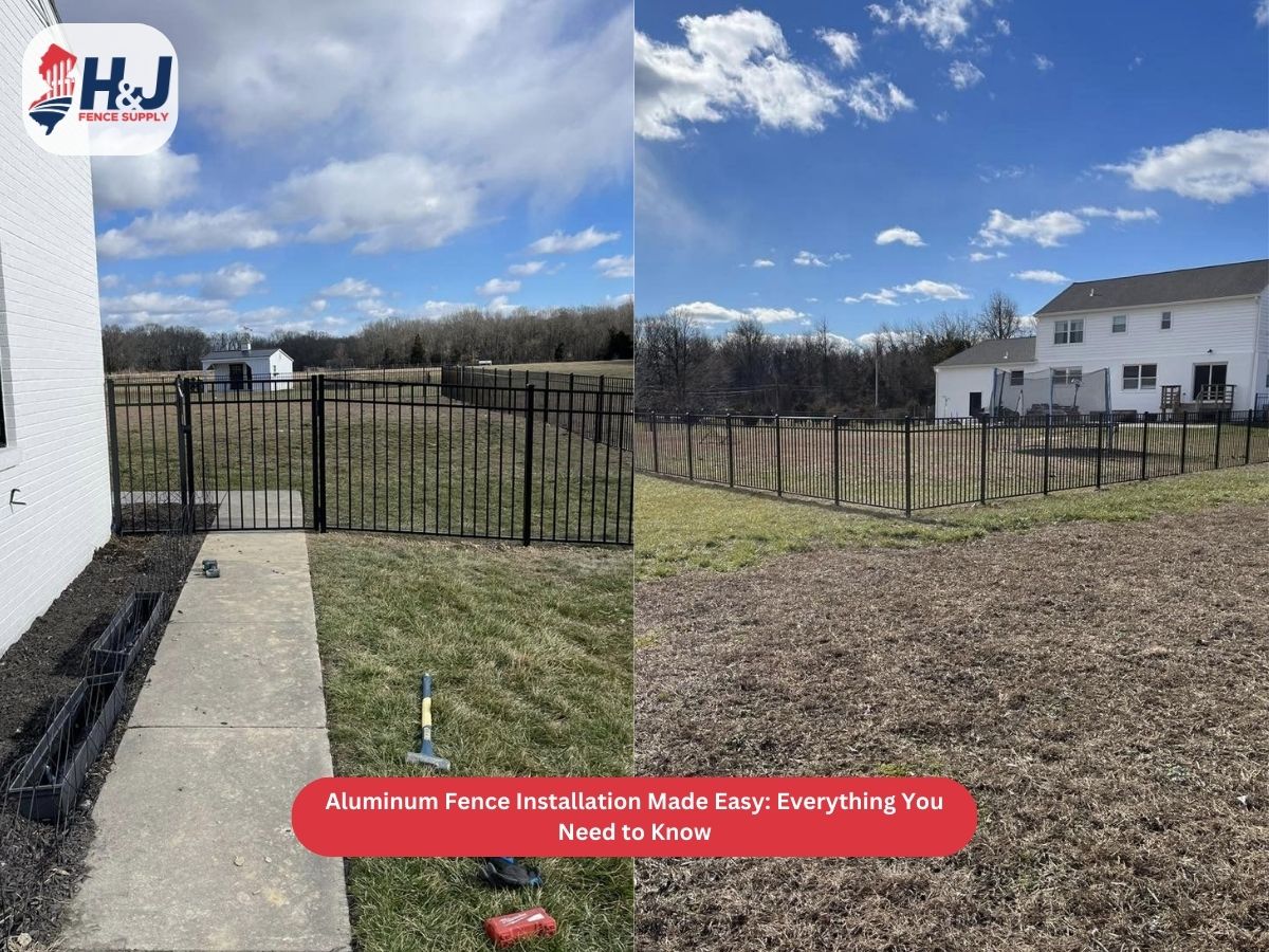 Aluminum Fence Installation Made Easy: Everything You Need to Know