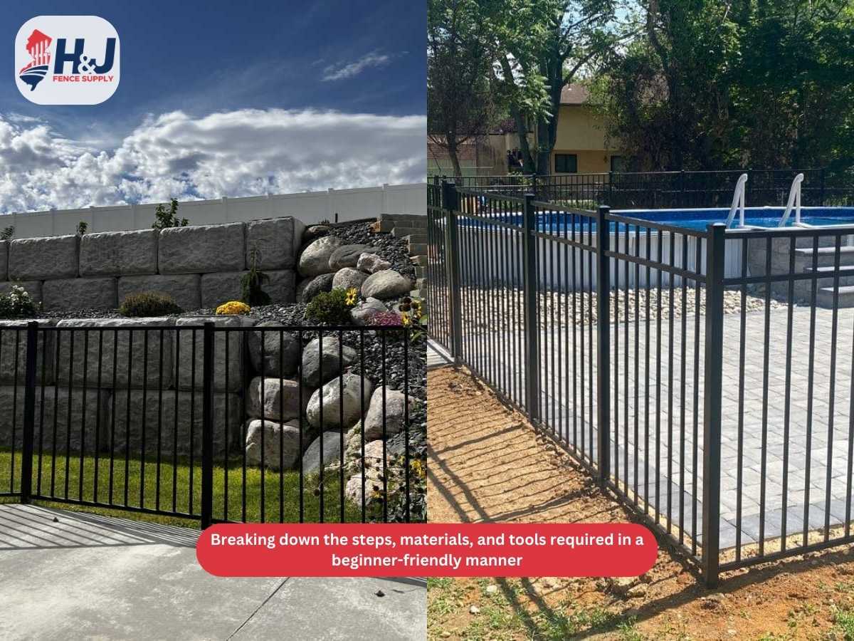Understanding the Key Steps of Aluminum Fence
